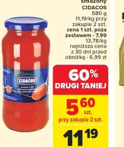 Carrefour Sos pomidorowy smażony Cidacos oferta