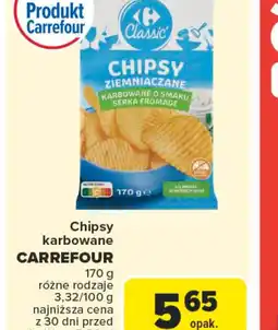 Carrefour Chipsy karbowane Carrefour oferta