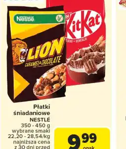 Carrefour Płatki śniadaniowe Nestle oferta