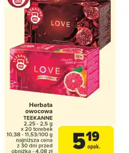 Carrefour Herbata owocowa Teekanne oferta