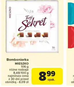 Carrefour Bombonierka Mieszko Twój Sekret oferta