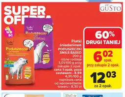 Carrefour Płatki śniadaniowe Poduszeczki Smile Based oferta