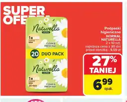 Carrefour Podpaski higieniczne Normal Naturella oferta