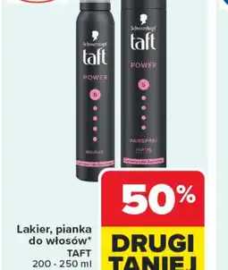 Carrefour Lakier, pianka do włosów Taft oferta