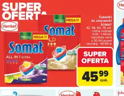 Carrefour Tabletki do zmywarki Somat oferta