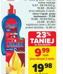 Carrefour Dodatki do zmywarki Somat oferta