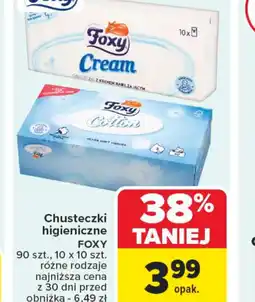 Carrefour Chusteczki higieniczne Foxy oferta
