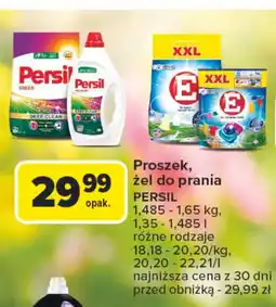 Carrefour Proszek, żel do prania Persil oferta