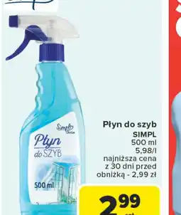 Carrefour Płyn do szyb Simpl oferta