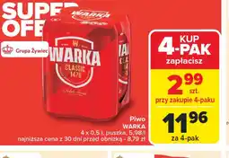 Carrefour Piwo Warka oferta