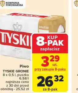 Carrefour Piwo Tyskie Gronie oferta