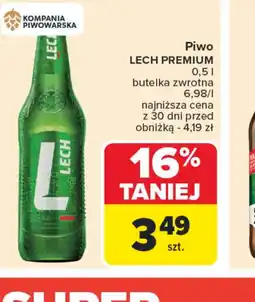 Carrefour Piwo Lech Premium oferta