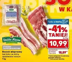 Kaufland Boczek wieprzowy bez żeber ze skórą Stoisko Mięsne oferta