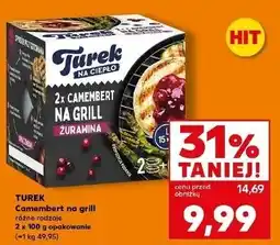 Kaufland Camembert na grill + sos żurawinowy Turek Naturek oferta