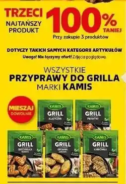 Kaufland Przyprawa grill grzanki złociste Kamis oferta