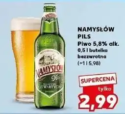 Kaufland Piwo Namysłów Pils oferta