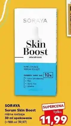 Kaufland Nawilżajace serum kojące Soraya Skin Boost oferta