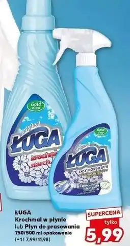 Kaufland Spray ułatwiający prasowanie Ługa oferta