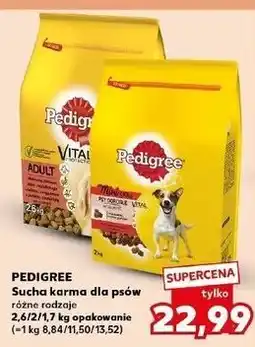 Kaufland Karma dla psa mini adult z wołowiną Pedigree Vital oferta