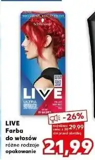 Kaufland Farba do włosów 092 Schwarzkopf Live Ultra Brights oferta
