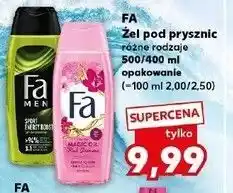 Kaufland Żel pod prysznic Fa Men Sport Energy Boost oferta