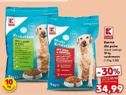 Kaufland Krokieciki dla psa dziczyzna K-Classic oferta