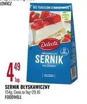 E.Leclerc Sernik na zimno Delecta oferta