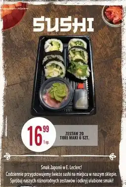 E.Leclerc Sushi litori oferta