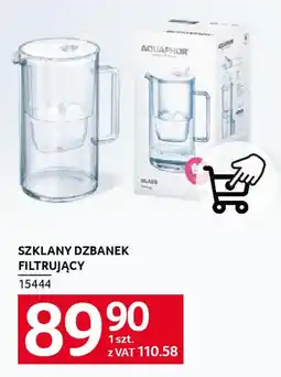 Selgros Aquaphor szklany dzbanek filtrujący oferta