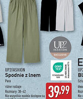 ALDI Spodnie z lnem UP2FASHION oferta
