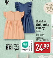 ALDI Sukienka z kory Lily & Dan oferta