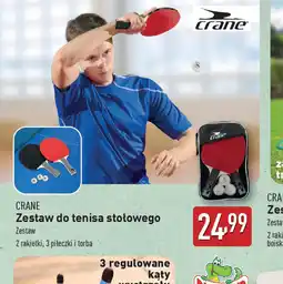 ALDI Zestaw do tenisa stołowego Crane oferta