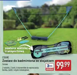 ALDI Zestaw do badmintona ze stojakiem Crane oferta
