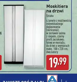 ALDI Moskitiera na drzwi oferta