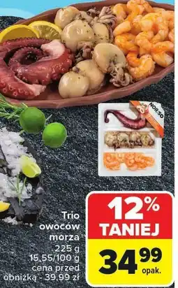 Carrefour Trio owoców morza 225g Norso oferta