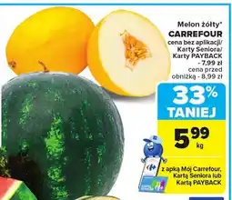 Carrefour Melon żółty Carrefour oferta