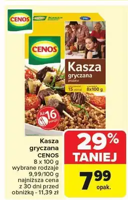 Carrefour Kasza gryczana Cenos 8x100g oferta