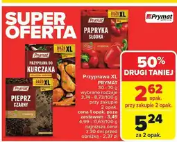 Carrefour Przyprawa pieprz czarny mielony Prymat 50g oferta