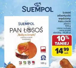 Carrefour Łosoś atlantycki wędzony PAN ŁOSOŚ 100g Suempol oferta