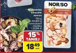 Carrefour Mieszanka owoców morza Norso 150g oferta