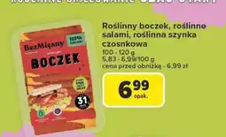 Carrefour Boczek roślinny, salami roślinne, szynka roślinna czosnkowa 100-120g BezMięsny oferta