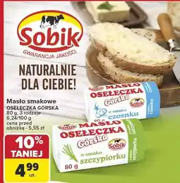 Carrefour Masło smakowe OSEŁECZKA GÓRSKA 80 g czosnek oferta