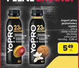 Carrefour Jogurt pitny proteinowy YoPro ananas ciasteczko oferta
