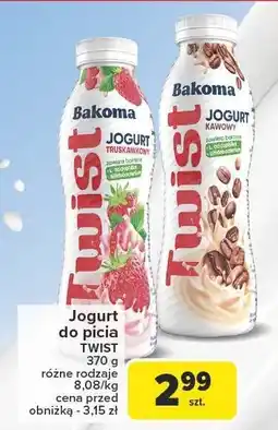 Carrefour Jogurt do picia Twist Bakoma oferta
