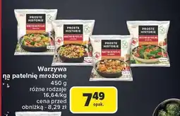 Carrefour Warzywa na patelnię mrożone Proste Historie oferta