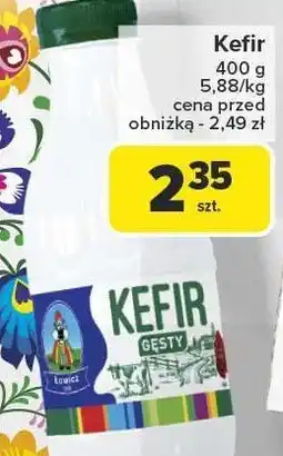 Carrefour Kefir gęsty Łowicz oferta
