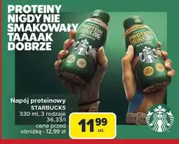 Carrefour Napój proteinowy Starbucks 330ml oferta
