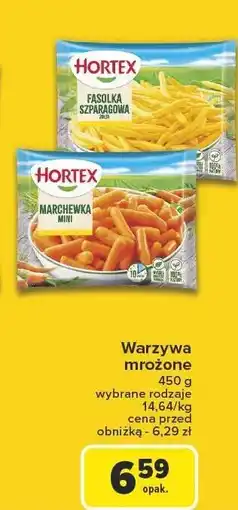 Carrefour Warzywa mrożone Hortex 450g oferta