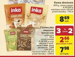 Carrefour Ciasteczka owsiane Inka 3 opak oferta