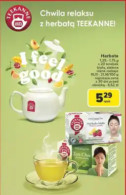 Carrefour Herbata Teekanne 20 torebek oferta